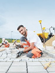 Drie ZÜBLIN collega's op de werf